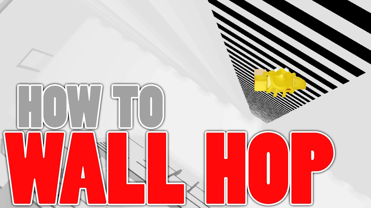 How To Wall Hop In Roblox Tutorial Roblox Glitch Youtube - como colocar roblox no roblox extens u00e3o youtube