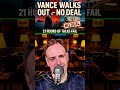JD Vance Leaves Without Progress