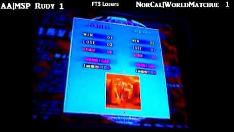 MvC2 Rudy Vs WorLdMatchue Losers Bracket