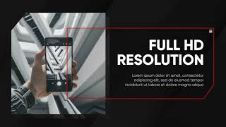 Corporate Black Presentation - after effects tutorial