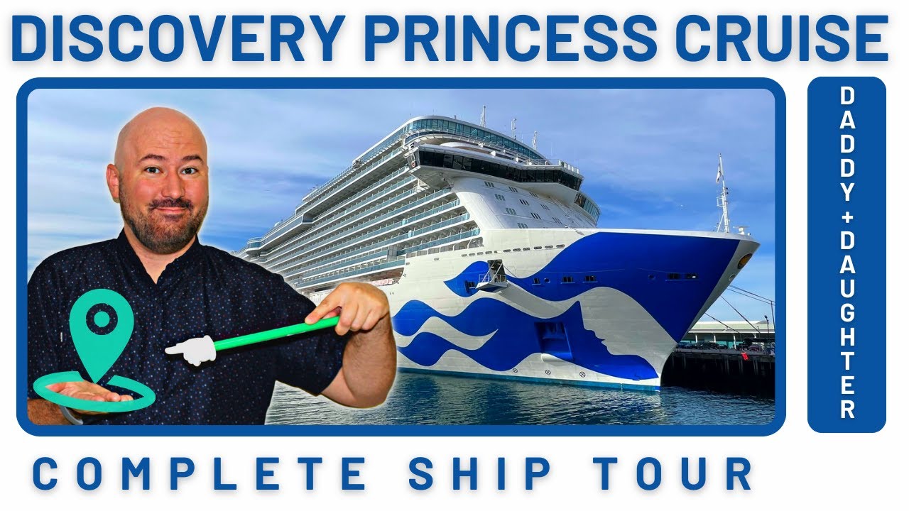 Discovery Princess Complete Ship Tour (with on-screen navigation)