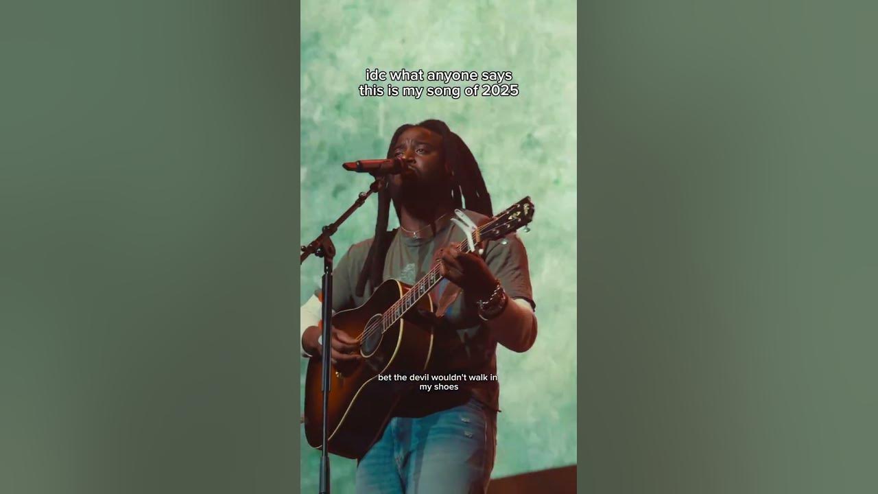 Shaboozey performing “Good News” 🎤