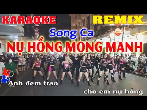 Nụ Hồng Mong Manh Karaoke Remix Song Ca DJ Beat  Mới Cực Hay  2022
