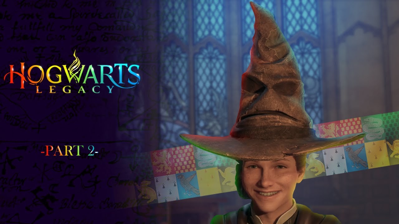 FINALLY getting sorted into our HOGWARTS HOUSE Hogwarts Legacy Part