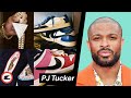 NBA’s PJ Tucker Shows Off His Air Jordan Sneakers and Designer Pieces | Curated | Esquire