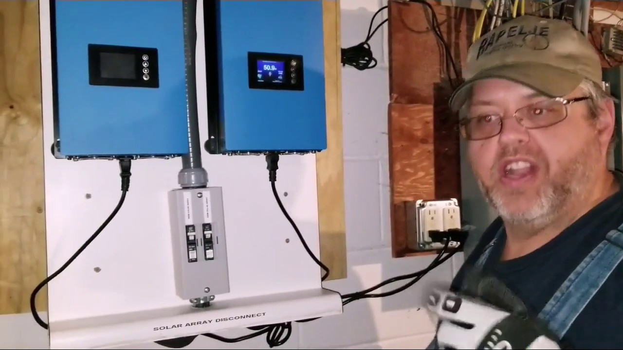 UPDATE ON SUN GRID TIE INVERTER GTIL2 | How To Install GTIL2 Limiter ...