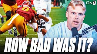 Information USC Dirty Hit On Oregon QB Dante Moore REACTION Update
