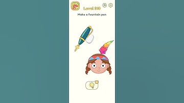 DOP 2 LEVEL 310 Make A Fountain 🖋️ Pen Gaming Zohan #shortsfeed #short