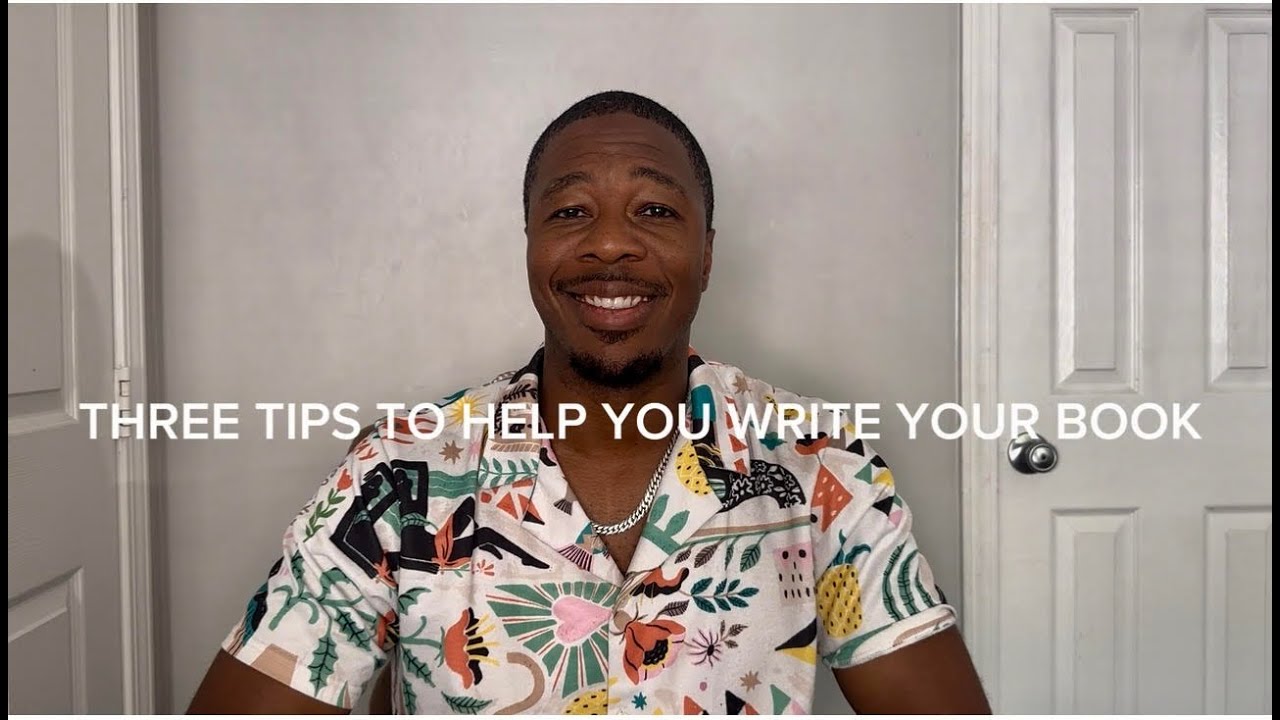 3 Critical Tips To Help Write Your Book!