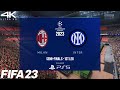 FIFA 23 | UCL 23 | AC Milan Vs. Inter Milan | Semi Finals - 1st Match