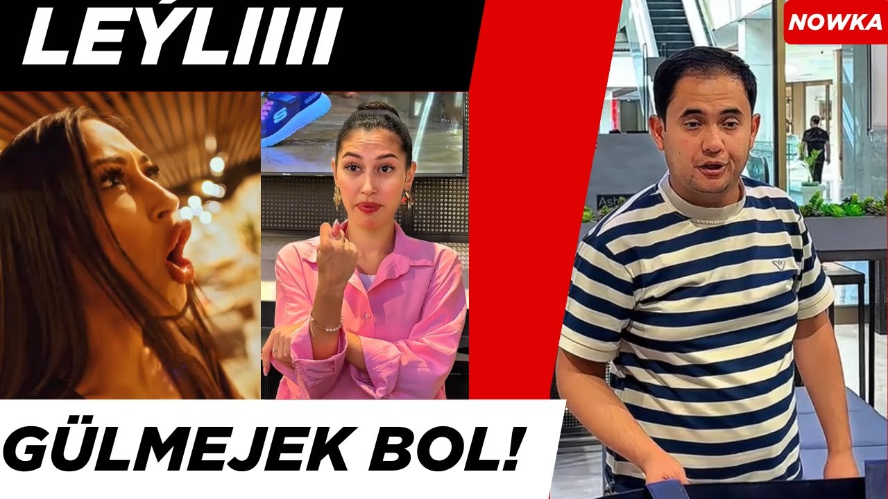 MYRAT MOLLADAN WE LEÝLIDEN BET PRIKOLLAR - GÜLKI SAHNALARY #myratmolla