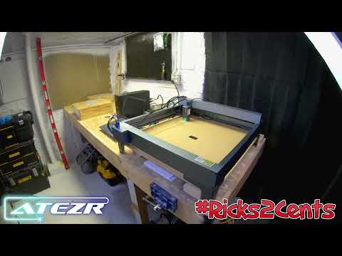 Rick Ramirez Ricks2Cents Review - Creating A Laser Bed Grid Template | Laser Bed Work Space Template