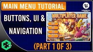UE5 Main Menu Tutorial (Buttons, UI & Navigation Guide)