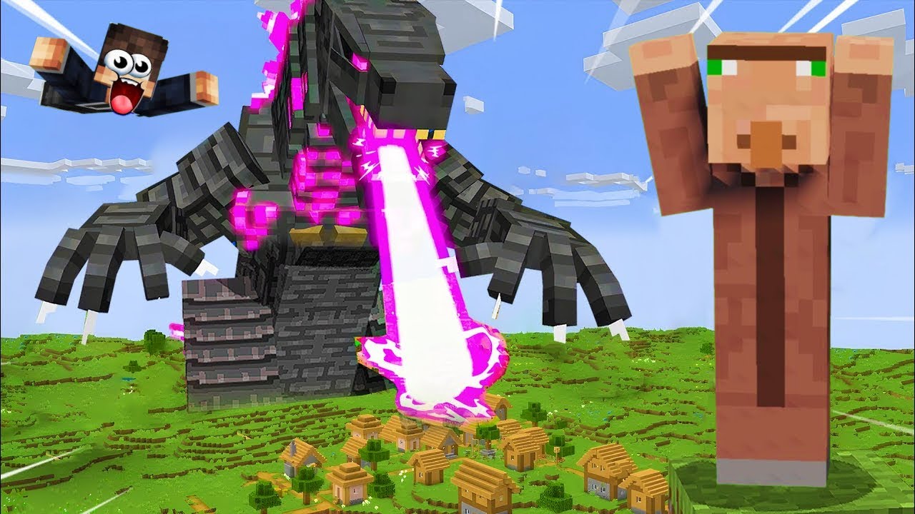 Prenkovao Sam Prijatelja Sa GODZILOM u Minecraftu!!!