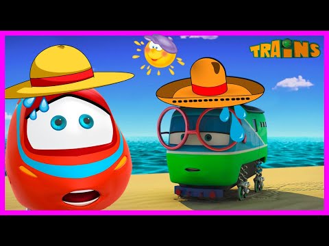 TRENES🚆El calor 🥵💫