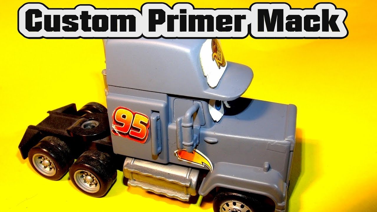 Pixar Cars Primer Mack From Disney Pixar Cars with Lightning