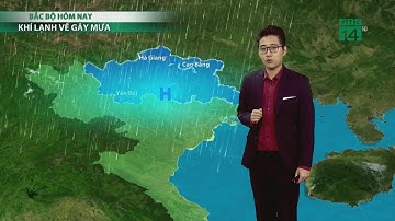 Thời tiết 6h 04/03/2020: Ảnh hưởng KKL, Bắc Bộ sẽ tiếp tục xảy ra mưa dông trên diện rộng | VTC14
