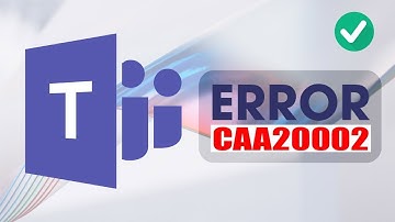 Fix Microsoft Teams Error CAA20002 ✔️Microsoft Teams Something Went Wrong