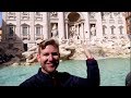 #586 ROME, ITALY The Mouth of Truth and Trevi Fountain - Daze With Jordan The Lion (3/15/2018)