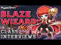 BLAZE WIZARD Class Interview w/ FIREINABOX | Ranking ALL Maplestory Classes