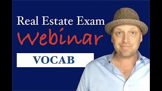 Free Premium Webinar: Real Estate Terms & Vocabulary