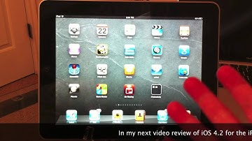 New iOS 4.2 for the iPad Review