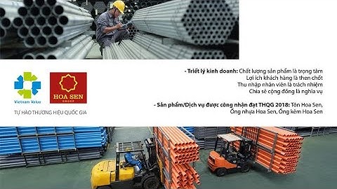 CÔNG TY CỔ PHẦN TẬP ĐOÀN HOA SEN - TỰ HÀO THƯƠNG HIỆU QUỐC GIA