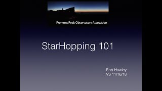 StarHopping 101 2018 Update