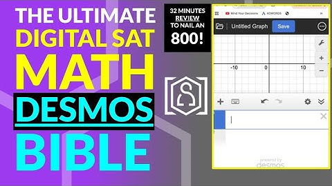📊 Desmos Bible for the Digital SAT Math (Full How-To Guide)