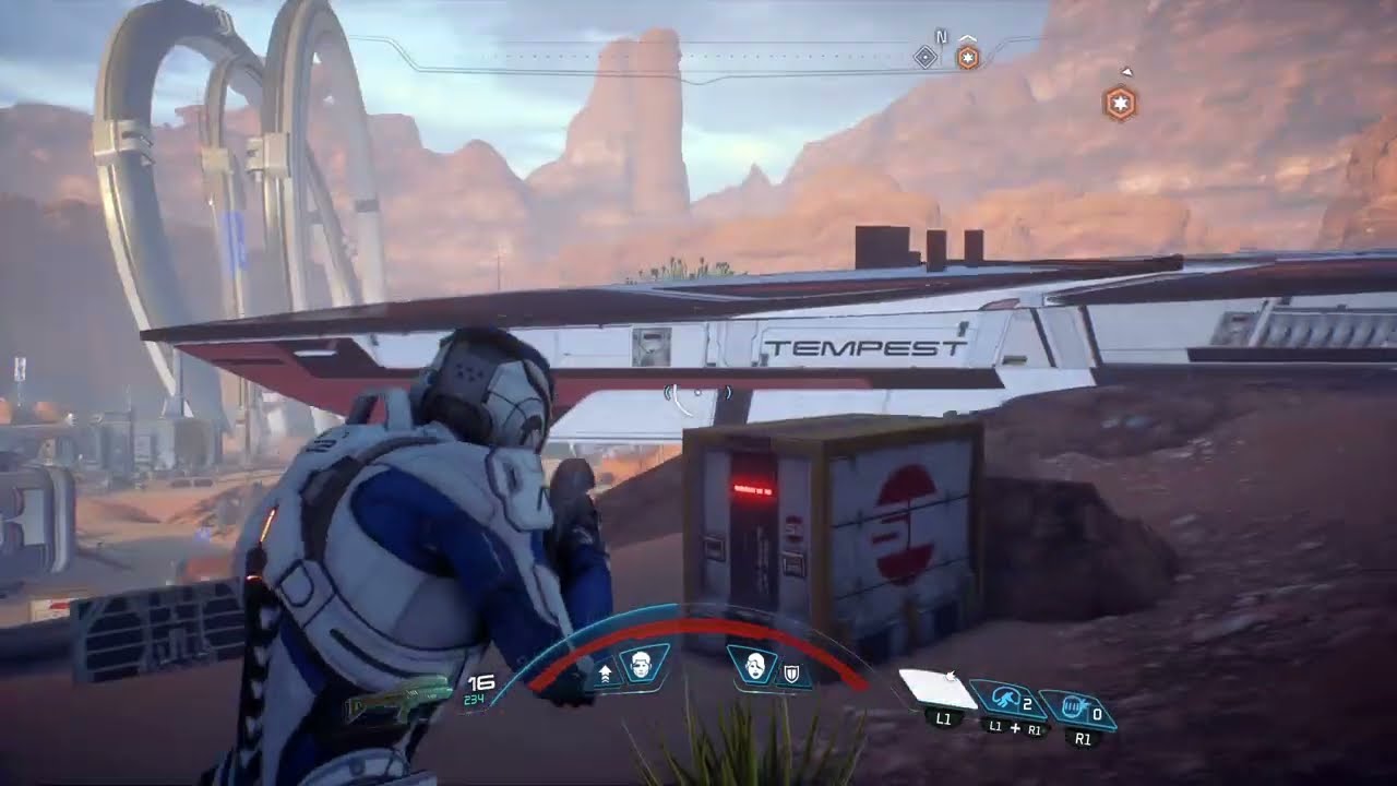Mass Effect andromeda: fighting kett in EOS
