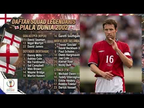 [Galeri Legenda] Penebusan Dosa Beckham! Mengenang Squad Legendaris Inggris di Piala Dunia 2002