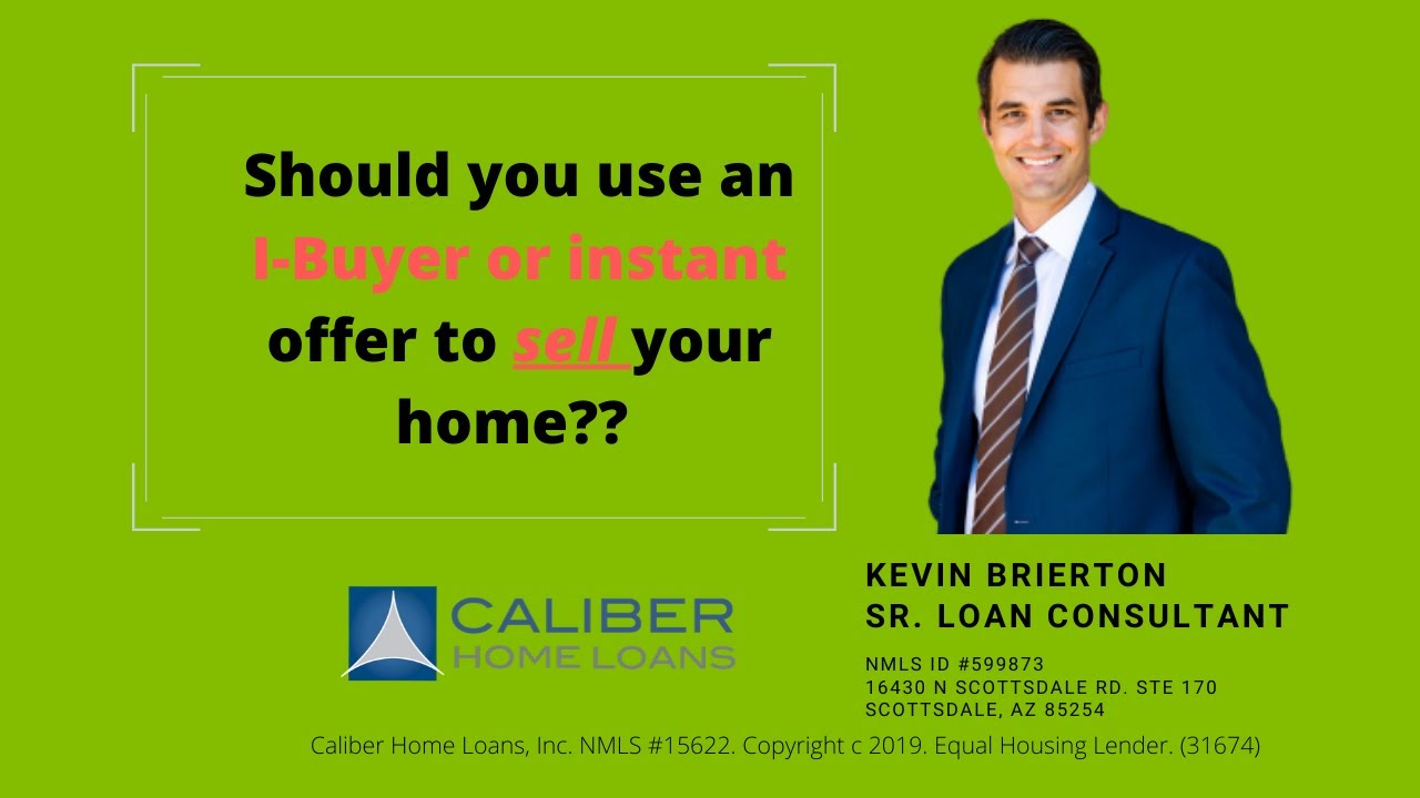 Should you use an I-buyer or instant offer to SELL your home? Lets break down the good and bad.