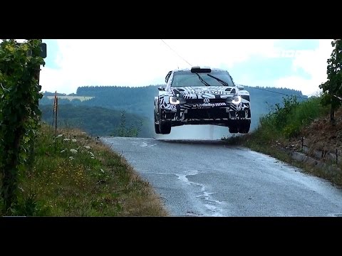 Sébastien Ogier Test NEW VW POLO WRC 2017 [HD]