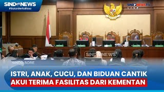 Istri, Anak, Cucu, dan Biduan Akui Terima Fasilitas dari Kementan - Sindo Sore 06/05