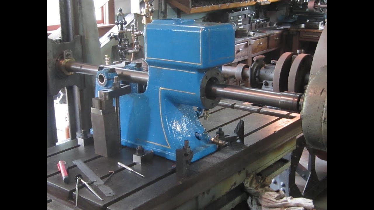OLD STEAM POWERED MACHINE SHOP 25 YouTube