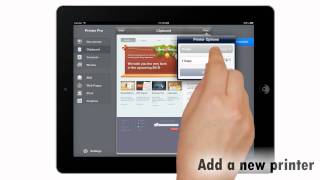 A short guide on how to connect your printer pro app for ipad and
iphone start printing web page. please notice that you have set up
your...