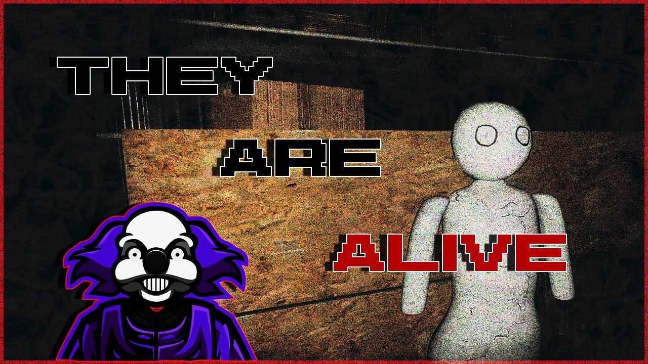 THE MANNEQUINS MOVE Random Horror Game YouTube