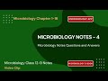 Microbiology Notes Questions & Answers | Class 10–9 | Microbiology Notes PDF | Ch 4 Quiz | eBook App