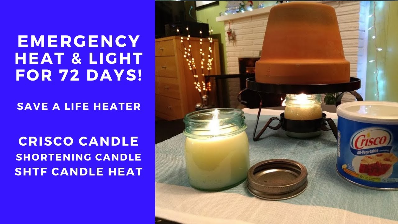 How to Make Emergency Candles for Heat and Light