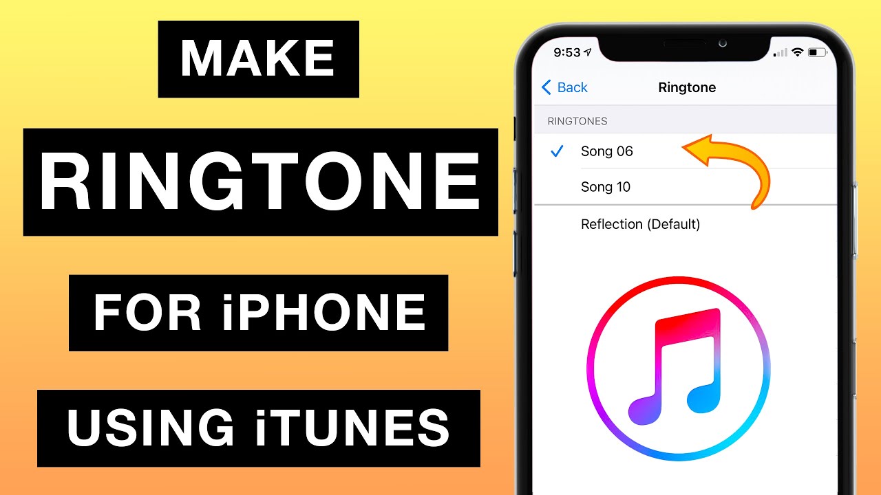 iphone ringtone set itunes