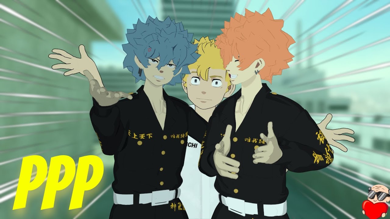 PPP DO SMILEY, ANGRY E TAKEMICHI😏 - TOKYO REVENGERS VR