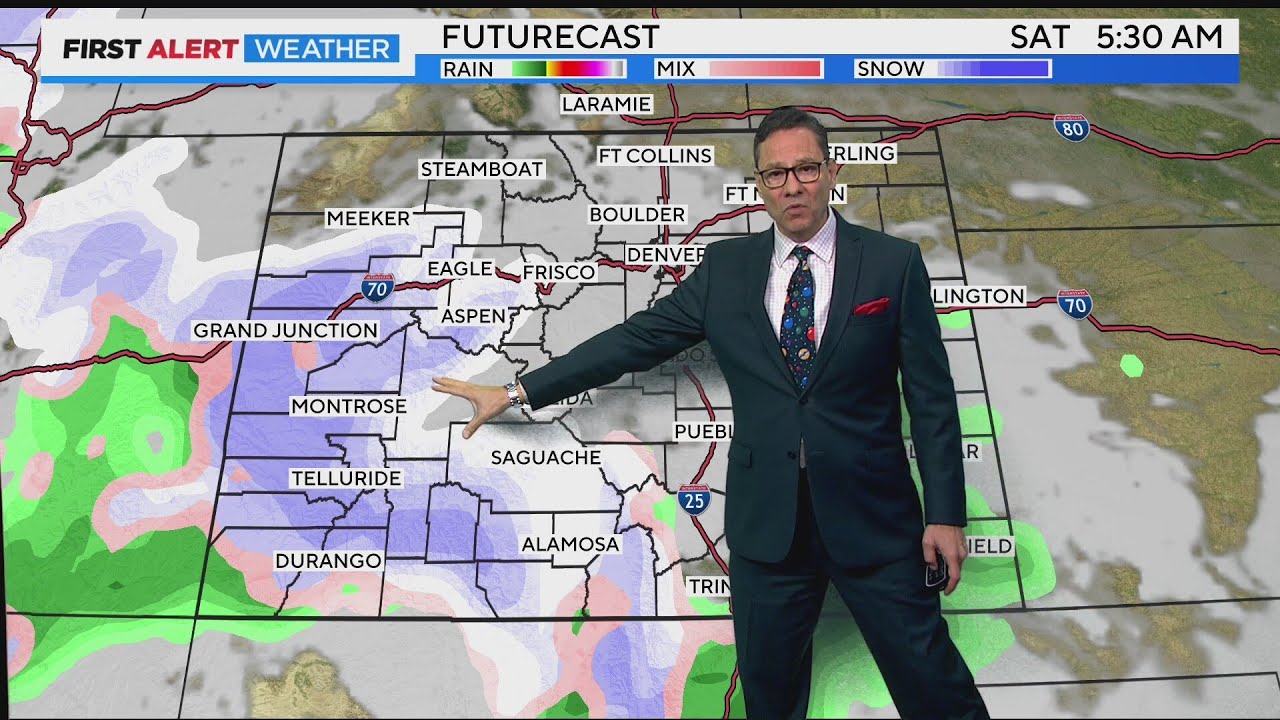 Snow is on the way for Christmas Eve Day - YouTube