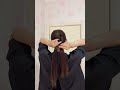 30Sec Voluminous Lazy Low Braid Tutorial For Flat Head |Matching Cream Flower Polka Dot Barrette Set