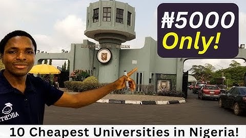 The Cheapest Federal Universities in Nigeria in 2025