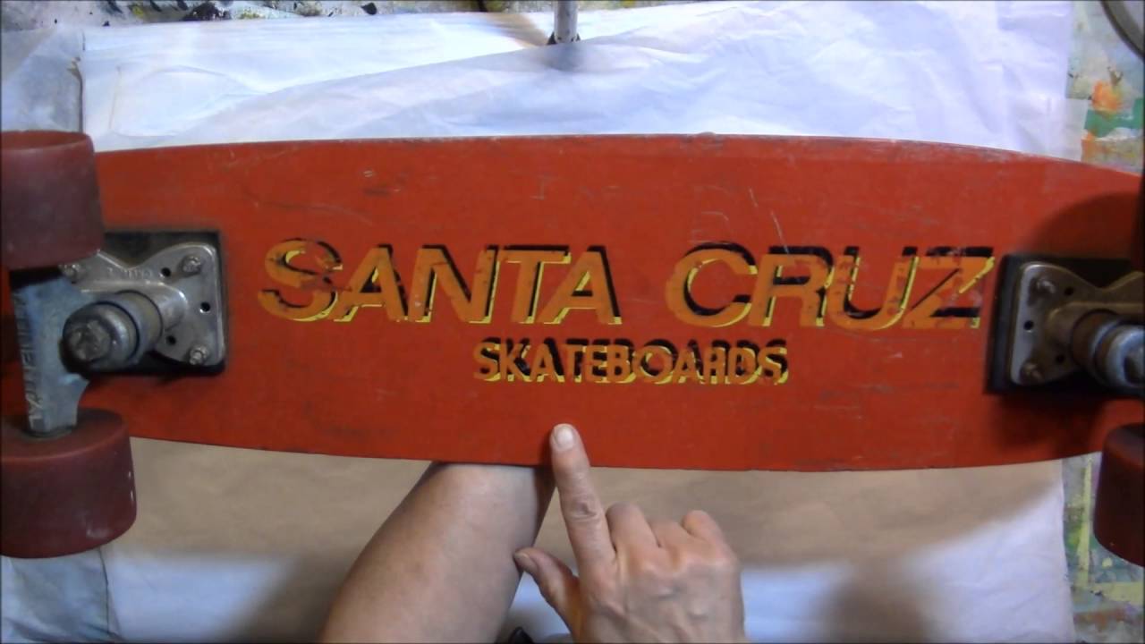 YT Vintage 1970's Era Santa Cruz Skateboard - YouTube