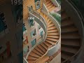 Staircase evolution from past to present through AI technology #timelapse #evolution #staircase