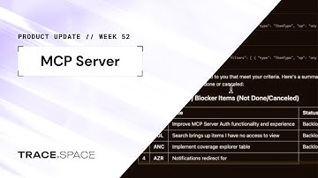 MCP Server | Trace.Space – AI for Systems Engineering | Product Update Week 52