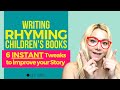 Rhyming childrens books  6 instant tweaks to improve your story  examples