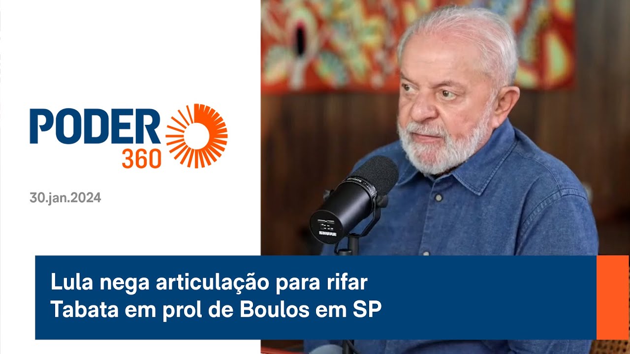 Lula nega articulação para rifar Tabata em prol de Boulos em SP