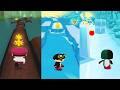 TAG WITH RYAN FUNNY FAILS DOWN THREE CHARACTERS FIRE CHIEF RYAN MIX GAMEPLAY